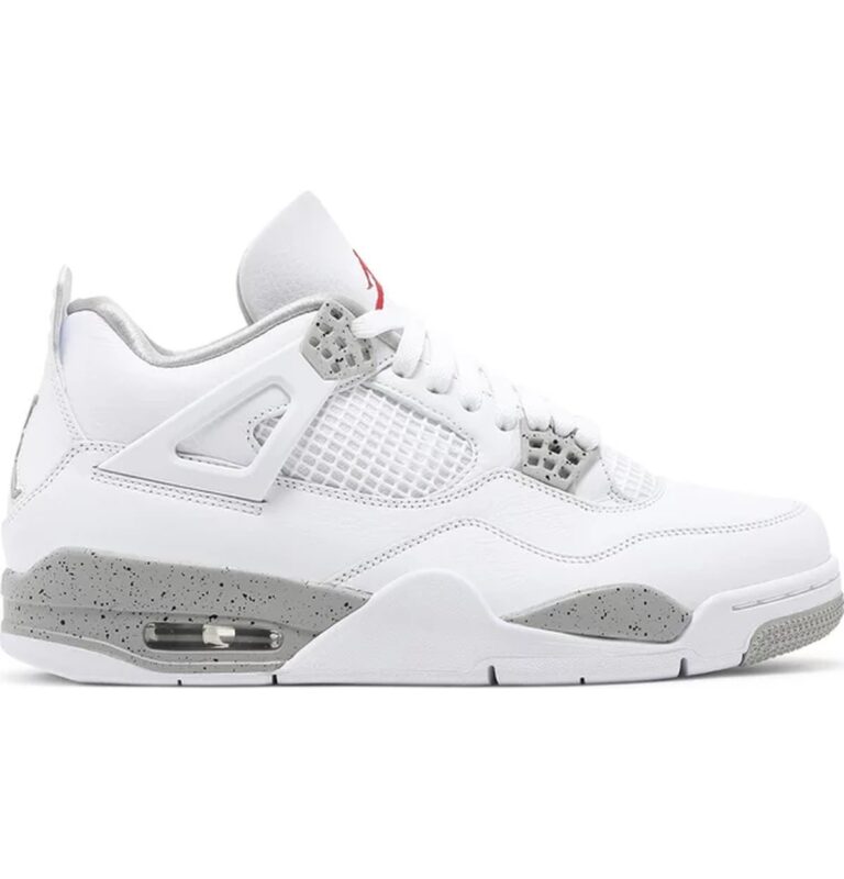 Air Jordan 4 Retro White Oreo - KICKS FLOW