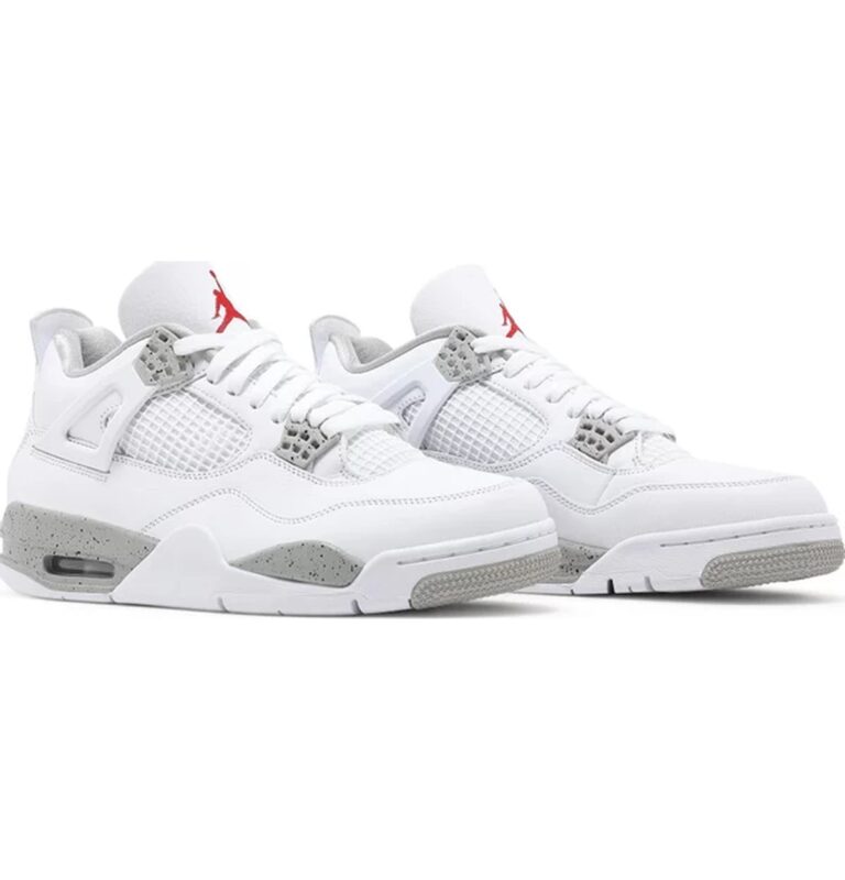 Air Jordan 4 Retro White Oreo - KICKS FLOW