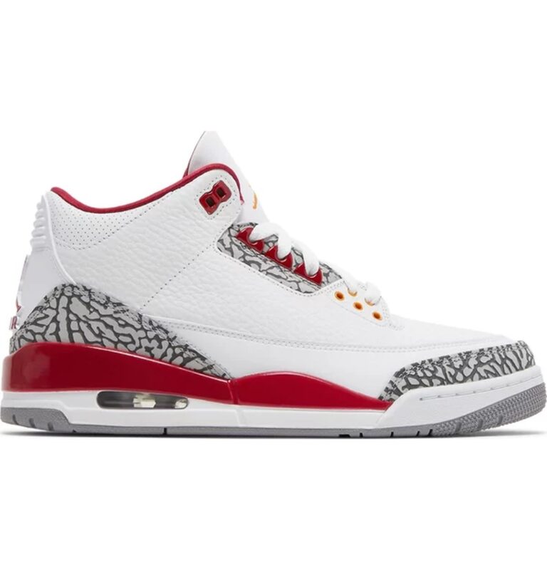 Air Jordan 3 Retro Cardinal Red - KICKS FLOW