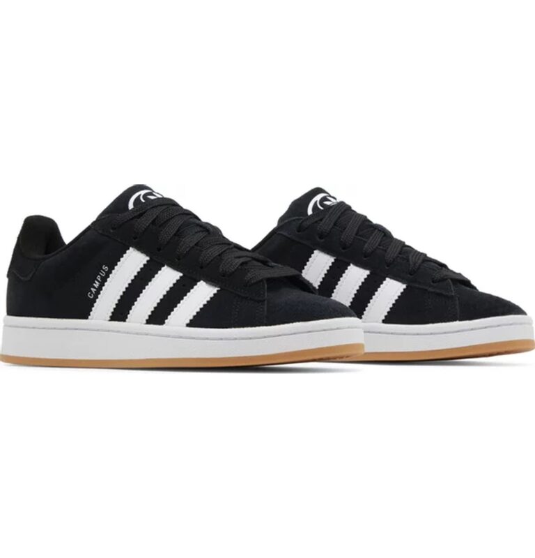 Adidas Campus 00s Black White Gum - KICKS FLOW