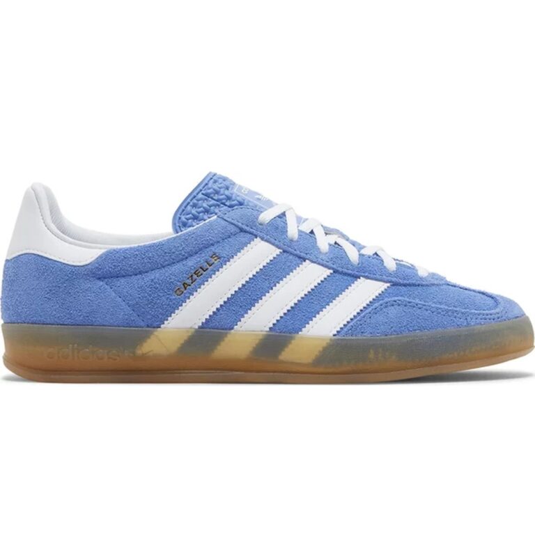 Adidas Gazelle Indoor Blue Fusion Gum - KICKS FLOW