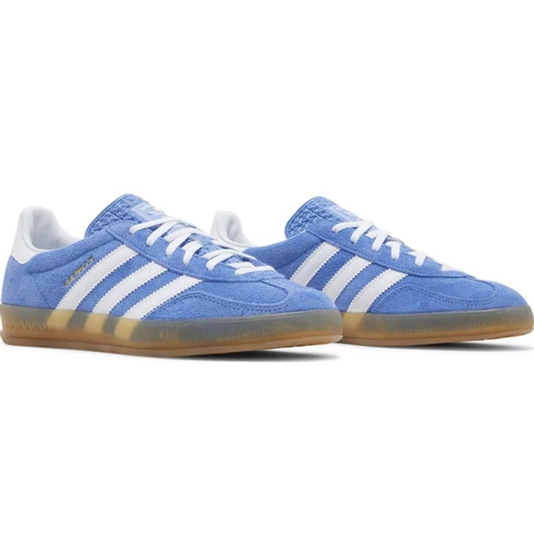 Adidas Gazelle Indoor Blue Fusion Gum - KICKS FLOW