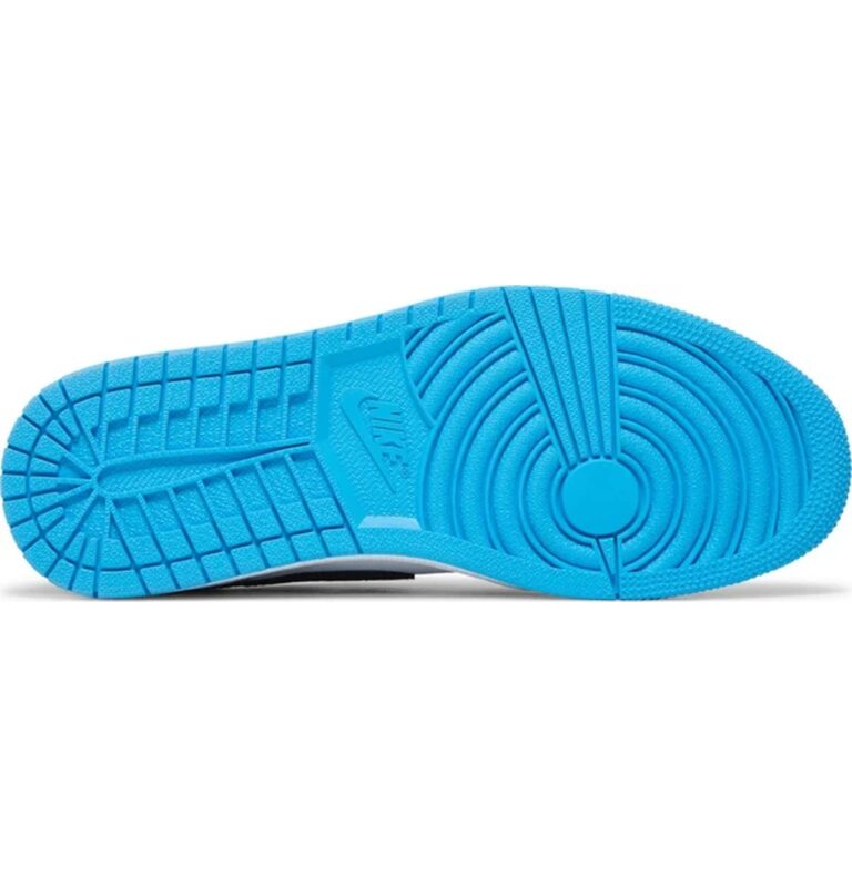 Jordan 1 Retro Low OG Black Dark Powder Blue - KICKS FLOW