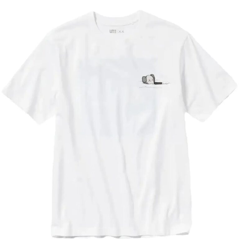 KAWS x Uniqlo UT Short Sleeve Artbook Cover T-shirt White - KICKS FLOW